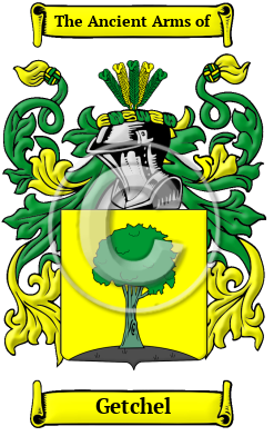 Getchel Family Crest/Coat of Arms