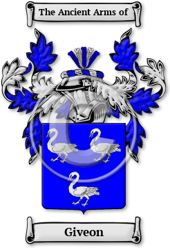 Giveon Family Crest Download (jpg) Legacy Series - 150 DPI
