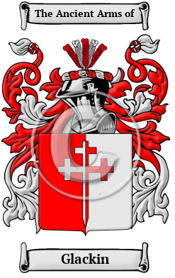 Glackin Family Crest/Coat of Arms