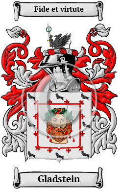 Gladstein Family Crest/Coat of Arms