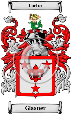 Glasner Family Crest/Coat of Arms