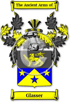 Glasser Family Crest Download (JPG) Legacy Series - 600 DPI