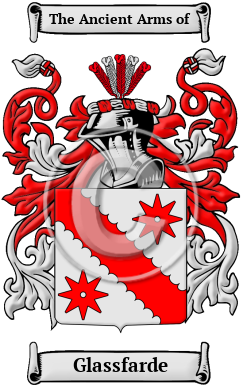 Glassfarde Family Crest/Coat of Arms