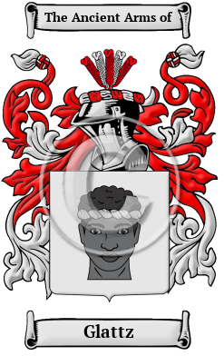Glattz Family Crest/Coat of Arms