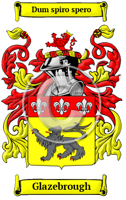 Glazebrough Family Crest/Coat of Arms