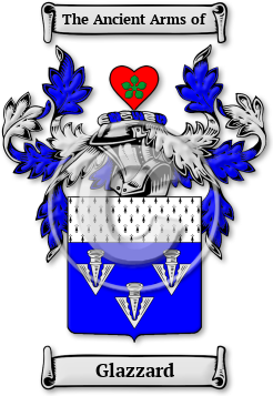 Glazzard Family Crest Download (jpg) Legacy Series - 150 DPI