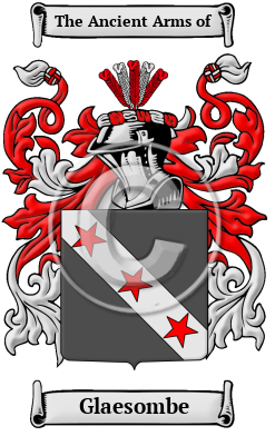 Glaesombe Family Crest/Coat of Arms