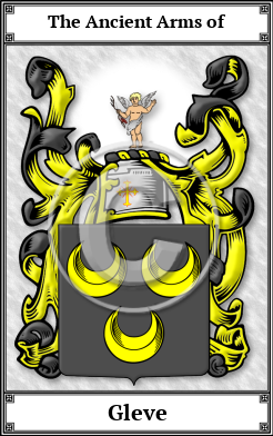 Gleve Family Crest Download (JPG)  Book Plated - 150 DPI