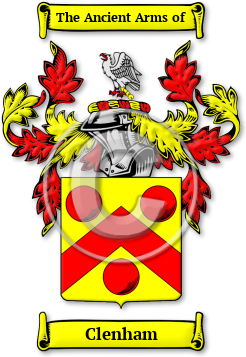 Clenham Family Crest Download (jpg) Legacy Series - 150 DPI
