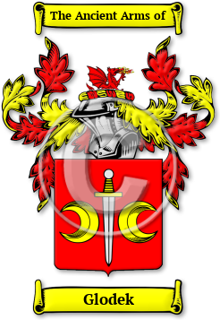Glodek Family Crest Download (JPG) Legacy Series - 600 DPI
