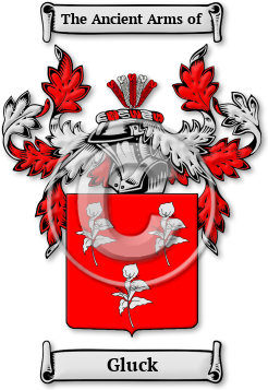 Gluck Family Crest Download (jpg) Legacy Series - 150 DPI
