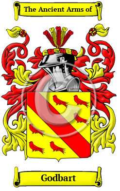 Godbart Family Crest/Coat of Arms