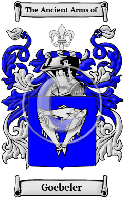 Goebeler Family Crest/Coat of Arms