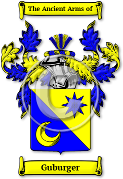 Guburger Family Crest Download (JPG) Legacy Series - 300 DPI