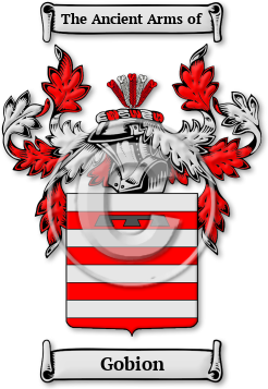 Gobion Family Crest Download (jpg) Legacy Series - 150 DPI