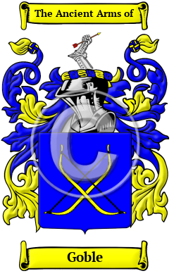 Goble Family Crest/Coat of Arms