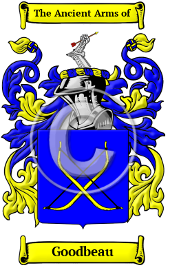 Goodbeau Family Crest/Coat of Arms