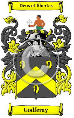 Godferay Family Crest/Coat of Arms