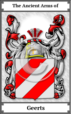 Geerts Family Crest Download (JPG) Book Plated - 600 DPI