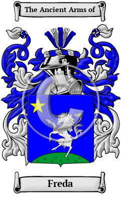Freda Family Crest/Coat of Arms