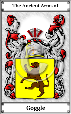 Goggle Family Crest Download (JPG)  Book Plated - 150 DPI