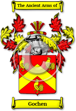 Gochen Family Crest Download (JPG) Legacy Series - 300 DPI