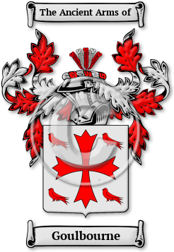 Goulbourne Family Crest Download (jpg) Legacy Series - 150 DPI