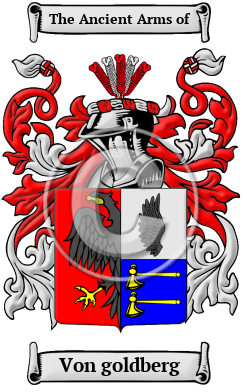 Von goldberg Family Crest/Coat of Arms