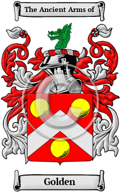 Golden Name Meaning, Family History, Family Crest & Coats of Arms