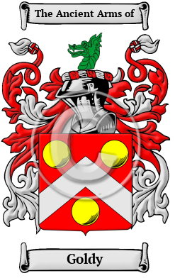 Goldy Family Crest/Coat of Arms