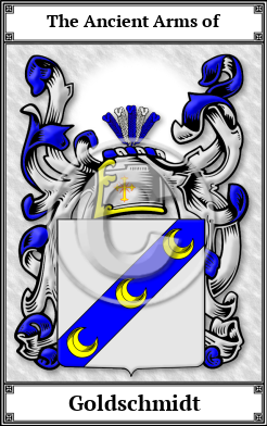 Goldschmidt Family Crest Download (JPG)  Book Plated - 150 DPI