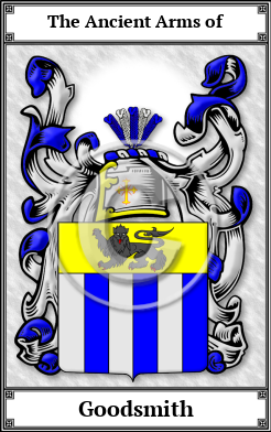 Goodsmith Family Crest Download (JPG) Book Plated - 600 DPI