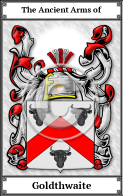 Goldthwaite Family Crest Download (JPG)  Book Plated - 150 DPI
