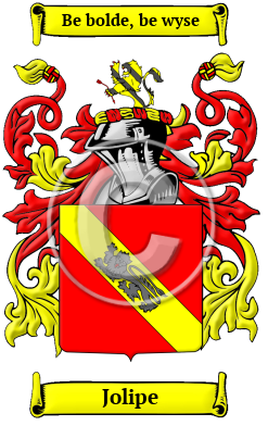 Jolipe Family Crest/Coat of Arms