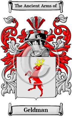 Geldman Family Crest/Coat of Arms