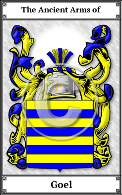 Goel Family Crest Download (JPG)  Book Plated - 150 DPI
