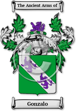 Gonzalo Family Crest Download (jpg) Legacy Series - 150 DPI