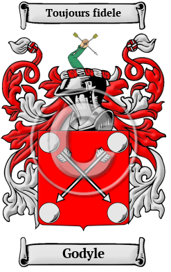 Godyle Family Crest/Coat of Arms