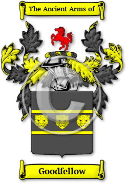 Goodfellow Family Crest Download (jpg) Legacy Series - 150 DPI