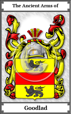 Goodlad Family Crest Download (JPG) Book Plated - 600 DPI