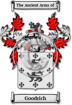 Goodrich Family Crest Download (JPG) Legacy Series - 600 DPI