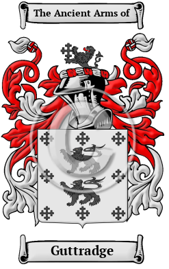 Guttradge Family Crest/Coat of Arms