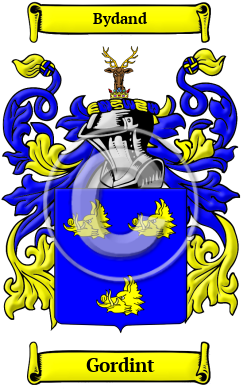 Gordint Family Crest/Coat of Arms