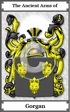 Gorgan Family Crest Download (JPG)  Book Plated - 150 DPI