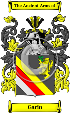 Garin Family Crest/Coat of Arms