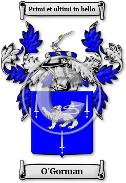 O'Gorman Family Crest Download (jpg) Legacy Series - 150 DPI