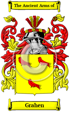 Grahen Family Crest Download (JPG) Heritage Series - 300 DPI