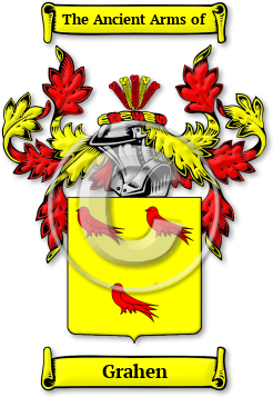Grahen Family Crest Download (jpg) Legacy Series - 150 DPI
