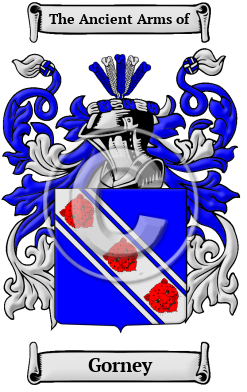 Gorney Family Crest/Coat of Arms