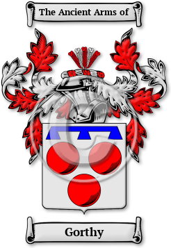 Gorthy Family Crest Download (jpg) Legacy Series - 150 DPI